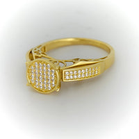 Thumbnail for Stunning 10K Yellow Gold Engagement Ring