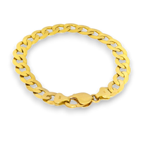 Thumbnail for 14K Curb Gold Bracelet for Men