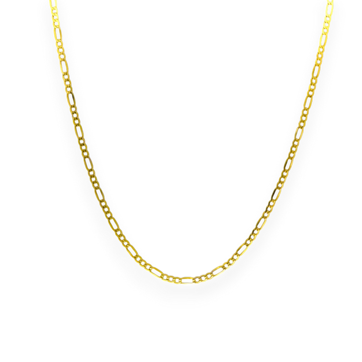 アクセサリー 14K Gold Figaro Chain BELIEVER JEWELRY 14K Solid Gold Figaro Link Chain Necklace Men