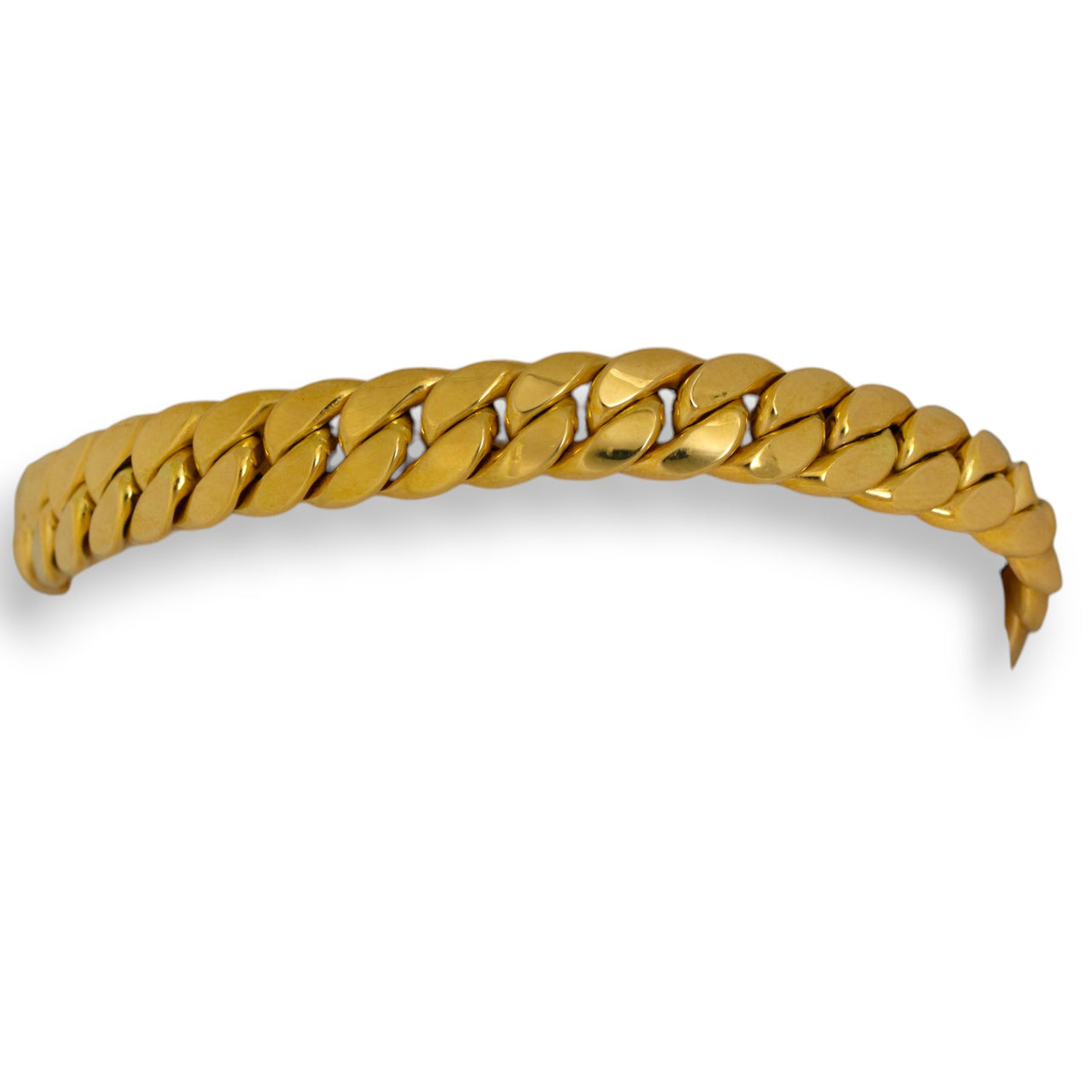 Gold bracelet for men yellow gold 14k