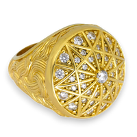 Thumbnail for Rosetta Gold ring 