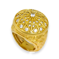 Thumbnail for Rosetta Gold ring for men