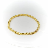 Thumbnail for 10K Yellow Gold Rope Bracelet