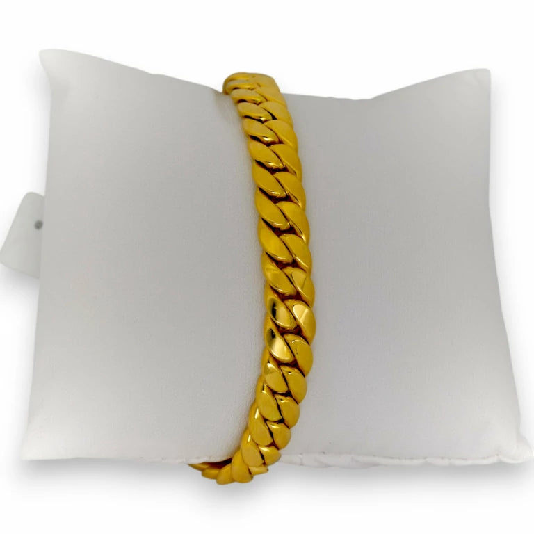 Cuban Bracelet 14k Gold